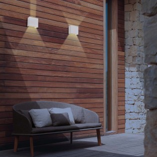 Aplique de pared LED Kendo (2x6W)