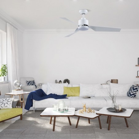 Ventilador de techo LED Flip blanco (15W)
