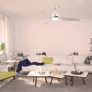 Ventilador de techo LED Flip blanco (15W)