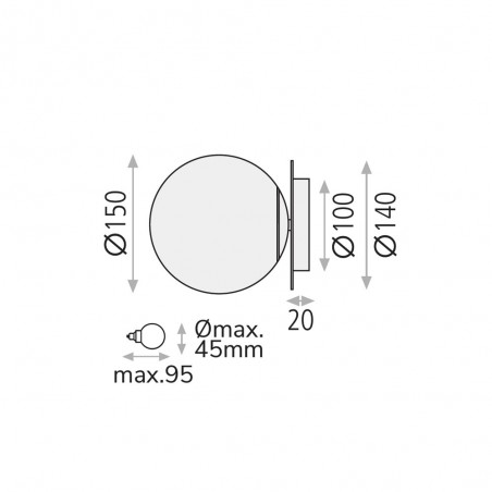 Wall Lamp Parma