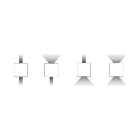 LED Wall Lamp Kowa (2x6W)