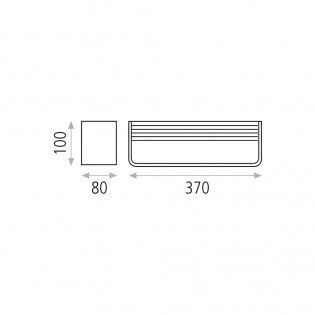 Aplique pared LED Icon (21W)