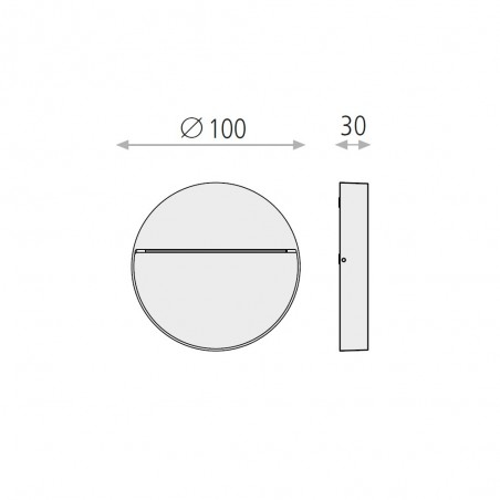 Outdoor LED Wall Lamp Spica (4W)