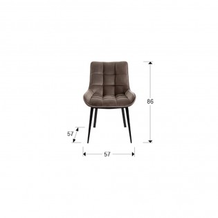 Silla de comedor Devany