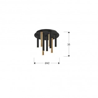 Ceiling Flush Light Varas II (45W)