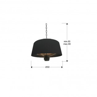 Estufa colgante Heat