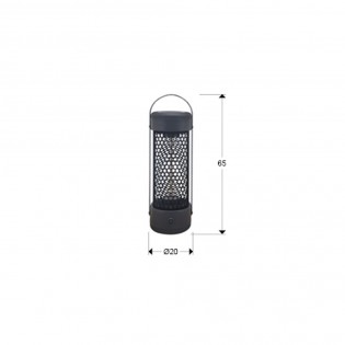 Estufa portátil de exterior Heat Black