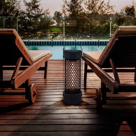 Outdoor portable heater Heat Black