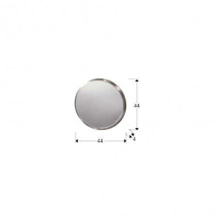 Wall Mirror Aries II Silver