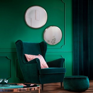 Wall Mirror Aries II Silver