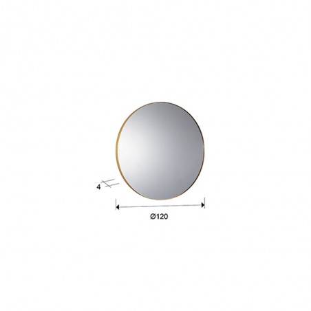 Espejo de pared Orio IV (120 cm.)