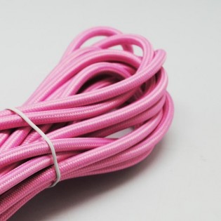 Cable textil pink