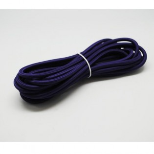 Cable textil purple