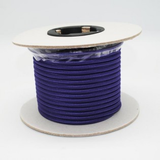 Rolle violettes Textilkabel