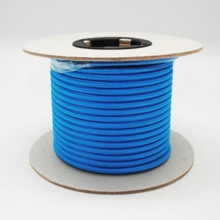 Rolle mit blauem Textilkabel