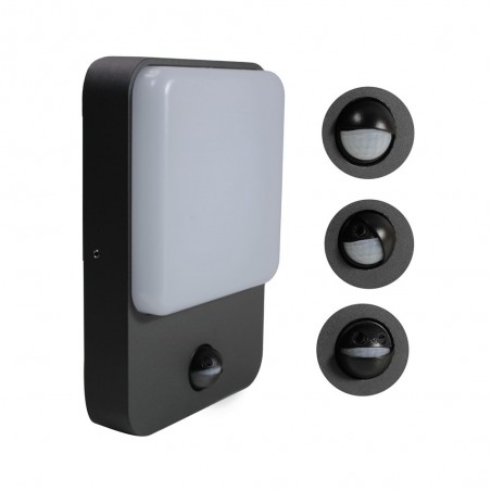 Aplique LED con sensor de movimiento Dei (8W)