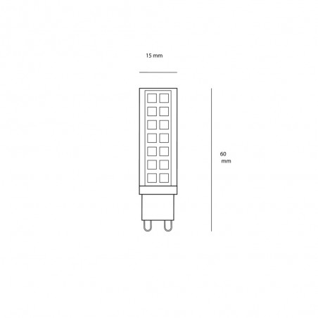 LED Light Bulb G9 Dimmable (5W)