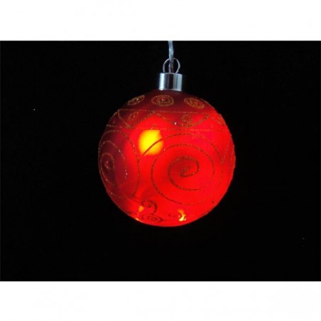 Glass ball light LED circles