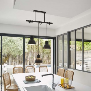 Ceiling Track Lamp Dock (3 lights)