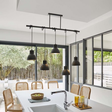 Ceiling Track Lamp Dock (5 lights)