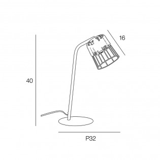 Table Lamp Indah II