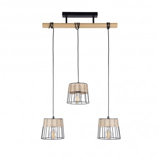 Regleta colgante Indah (3 luces)
