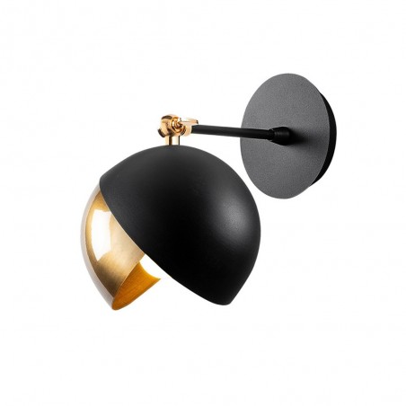Aplique de pared Harvey 25 Negro