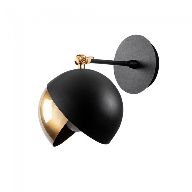 Aplique de pared Harvey 25 Negro Aplique de pared Harvey 25 Negro