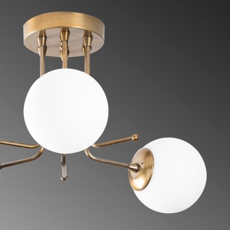 Plafón de techo Marga (3 luces)
