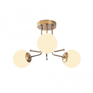 Plafón de techo Marga (3 luces)