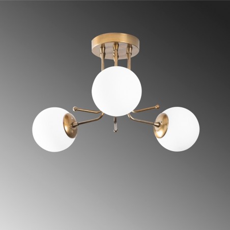 Plafón de techo Marga (3 luces)