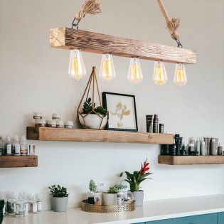 Lámpara colgante Gentry (5 luces)