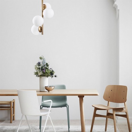 Ceiling Lamp Sinza Opal (4 lights)