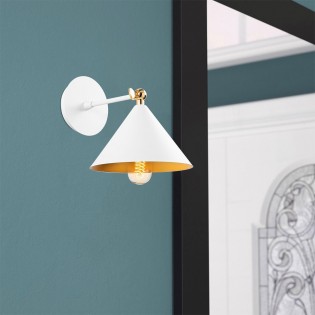 Aplique de pared Harvey 18 Blanco