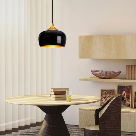 Pendant Lamp Harvey 30 Black/Glod