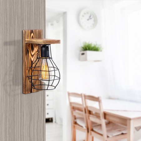 Aplique de pared Gentry Metal