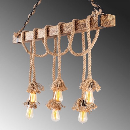 Lámpara colgante Gentry (6 luces)