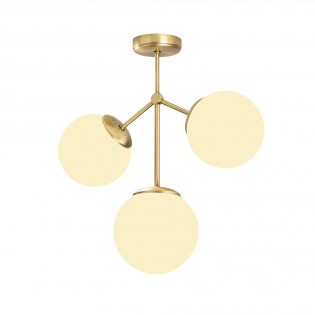 Platon de techo Mulen Oro (3 luces)