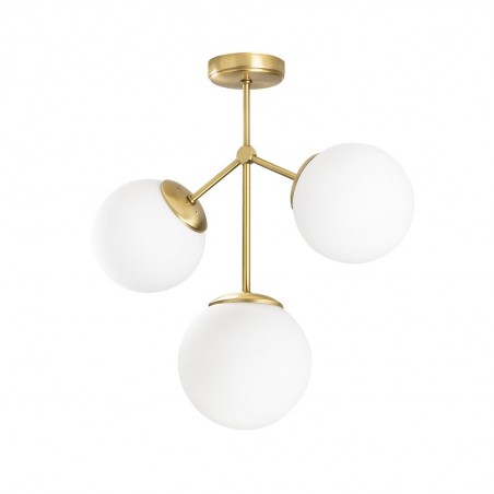 Platon de techo Mulen Oro (3 luces)