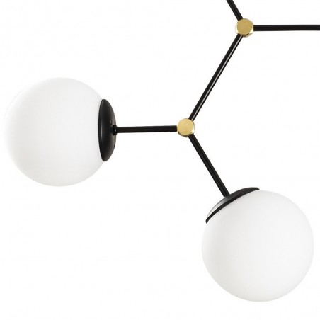 Pendant Lamp Mulen Black (6 lights)