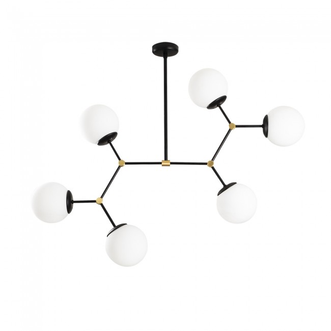 Pendant Lamp Mulen Black (6 lights) Pendant Lamp Mulen Black (6 lights)