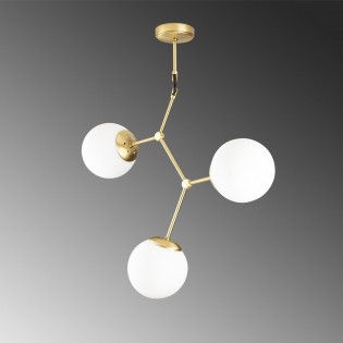Lámpara de techo Mulen Oro (3 luces)