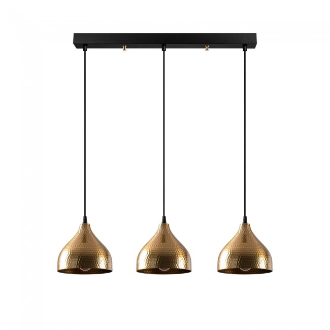 Regleta colgante Asney Vintage (3 luces) Regleta colgante Asney Vintage (3 luces)