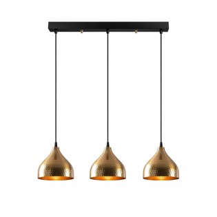 Regleta colgante Asney Vintage (3 luces)
