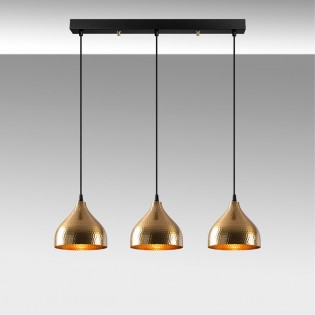 Regleta colgante Asney Vintage (3 luces)
