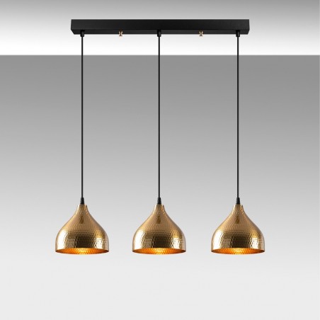 Regleta colgante Asney Vintage (3 luces)