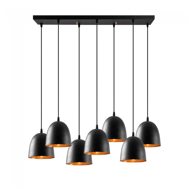 Lámpara colgante Asney (7 luces)
