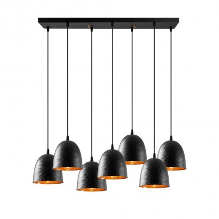 Lámpara colgante Asney (7 luces)