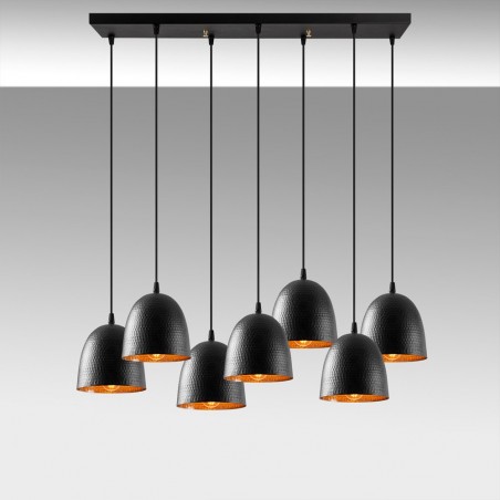 Lámpara colgante Asney (7 luces)