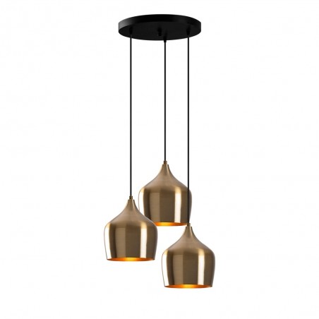 Lámpara colgante Momo Vintage (3 luces)